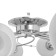 Annet chandelier 8x40W E27 Chrome Model: 2800087