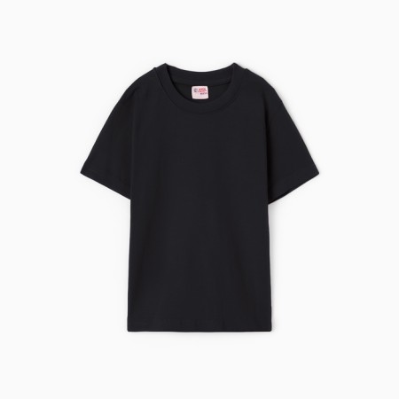 T -shirt for nursery, black color, height 128 cm