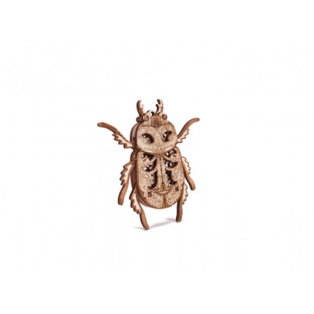 3D puzzle made of wood "Woodik Beetle"-3