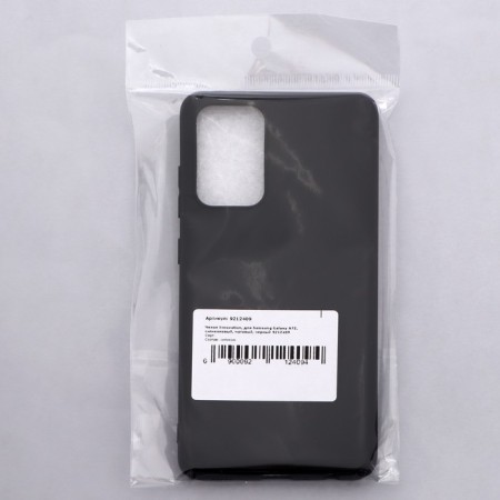 Innovation cover, for Samsung Galaxy A72, silicone, matte, black-4