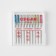A set of needles for household sewing machines: universal, denim and stretch fabrics, No. 70-100, 10 pcs