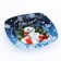 A plate deep New Year's expensive attention "Happy New Year!", 20 cm, glass