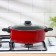 Renard Poster, 4 l, with a lid, a free fray grid 26 × 9 cm, anti -stick coating, red color