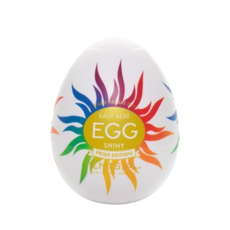 Disposable masturbator Egg Shiny Pride Edition