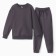 Costume (sweatshirt and trousers) children's minku, graphite color, height 128 cm