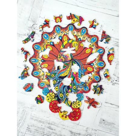 Figure puzzle "Paradise Ptashka"-2