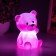 Nightmare "Bear" 1W Pink 8.5x8.5x12 cm Risalux