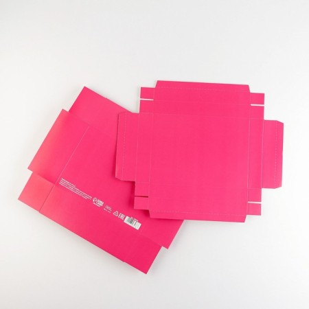 Gift folding box, packaging, Fuchsia, 21 x 15 x 7 cm-5