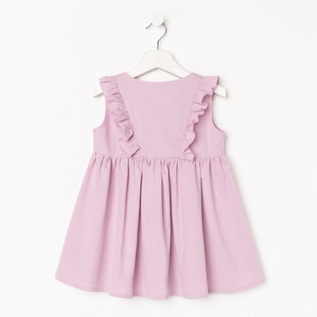 Children's dress on buttons KAFTAN, p. 36 (134-140), lilac-12