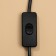 Wall lamp from the rattan "Waterfall" 1x120W, E27, 26x17x50 cm