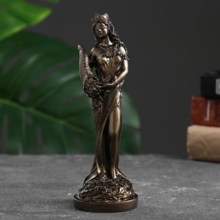 Figure "Fortune" bronze, 18 cm-1