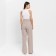 Women's cotton pants minku: enjoy color gray-pink, size 40