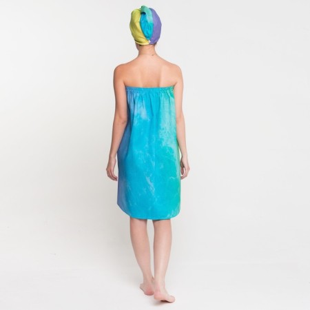 Supply for the sauna saving and I am "Rainbow" (Pareo towel + Chalma) 100%HL, 200 g/m2-7