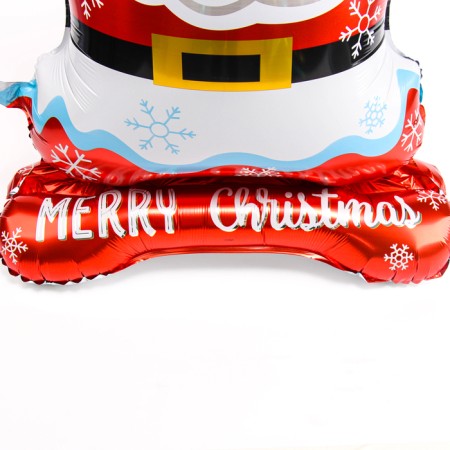 Foil ball 30 "Santa Claus", on a submine-3