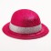 Oval carnival hat, elastic band, Mix colors