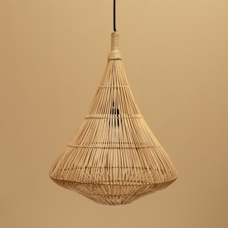 Ceiling Lamp from the rattan "Hendrick", 1 × 120 W, E27, 40 × 40 × 55 cm-2