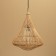 Ceiling Lamp from the rattan "Hendrick", 1 × 120 W, E27, 40 × 40 × 55 cm