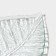 Glass Serving Magistro "Leaf", 34 × 18.5 × 1.9 cm, transparent color