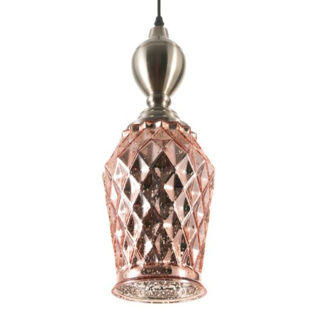 Lamp Bayerlux "Cap" E27 40W Pink gold 15x15x41-141 cm