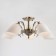 Ceiling chandelier Ariele, 60W, E27, 64x64x24 cm