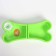 Dual -shared “Association” Double Power bowl under a bottle, 26x11.5x4.5 cm, green
