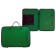 Folder for drawings and drawings A3, 470 x 340 x 20 mm, with handles, with inner pocket, textiles, 1Sh32 "Creativity" Green