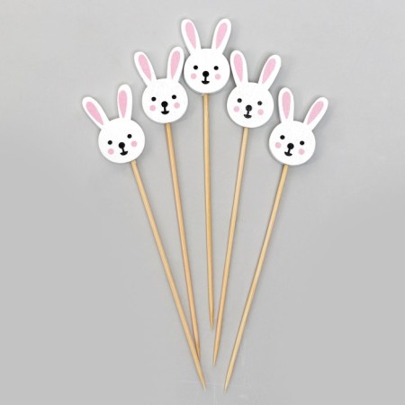 Skewers "Bunny", in a set of 12 pieces-1
