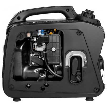 Inverter generator Steher GI-1500, 4 tons, 1 kW, 220 V, manual starter, 3 l, 12 kg-3