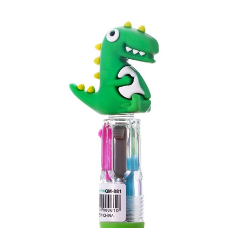 Multi-color ballpoint pen Calligrata "Dragon" Automatic, 4 color, mini, green-2