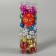 Set of balls plastic D-2 cm, 60 pcs "Melody" Gloss, mix
