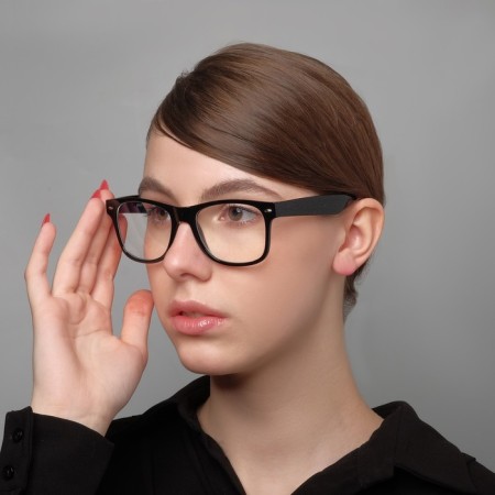 Computer glasses 28007, black color-4