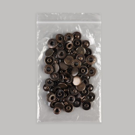 Installation button, alpha (S-shaped), d = 15 mm, antique color-3