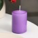 Candle - Aromatic "Mountain Lavender" cylinder, 4x6 cm