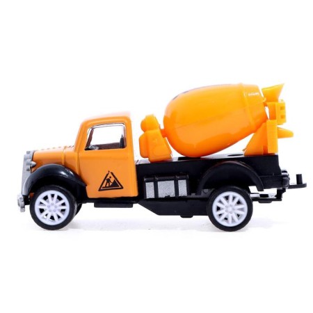 Metal “construction” truck, inertia, mix-1