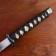 Suv. Product Katana 3V1 on a stand, scabbard fabric, dragons gold on beige 47/70/89cm