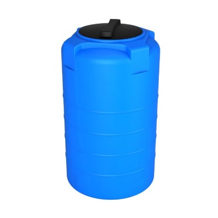 Cylindrical capacity, series t, 200 l, blue
