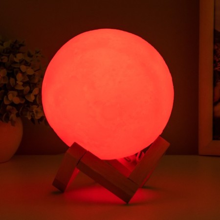 Nightlight "Moon" Led usb d.13 cm-3