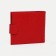 Women's wallet on the button, red color