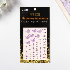 Sticker of rhinestone plastic 