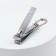 Kusachki-penniper manicure, with a file, 5.7 cm, with a chain, on a blister, silver color