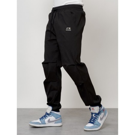 Sports suit men's, size 50, black color-5