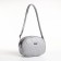Bag Women's Cross-Bodi with a zipper, gray color