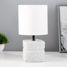 Camila table lamp E14 40W Gray 15x15x30cm Risalux