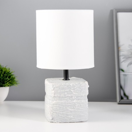 Camila table lamp E14 40W Gray 15x15x30cm Risalux