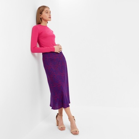 Women's skirt Minaku: Enjoy Blue color, rr 42-4