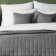 Konni set: covering 160 x 220 cm, pillowcase 40 x 40 cm - 2 pcs, color is dark - gray