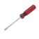 Scrap screwdriver scrap, plastic handle, SL4 x 75 mm