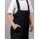 Semi -combinezone children, height 116 cm, black color
