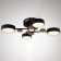 Causteen with PDU 2297/4BK LED 96W 3000-6000K black 63x46x14 cm Bayerlux