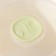 A circle container with a lid, 750 ml, 13.7 × 11.2 × 10.5 cm, decor, light-beige color